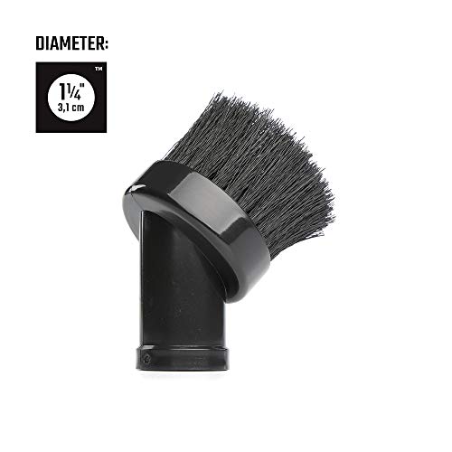 Craftsman Cmxzvbe38610 1-1/4 In. Dusting Brush Wet/Dry Vac Attachment For Shop Vacuums #TOP1