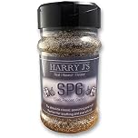 BBQ Rubs and Seasonings 200g Shaker Jar Multiple Flavours Single Jars and Bundles for Kitchen BBQ Smoker (Salt, Pepper, Garlic Rub (SPG))