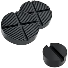 TONDA Floor Jack Rubber Pad 2 Pack and Floor Jack Rubber Pad 1 Pack