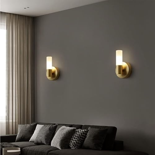 Aplique de pared de metal negro para pasillo y baño moderno 4