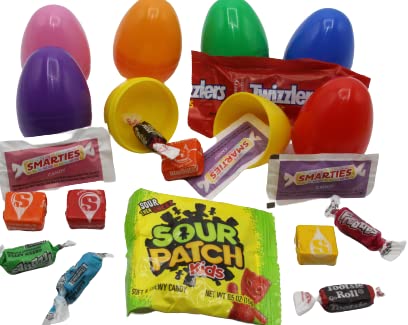 Plastic Easter Eggs with 2 Candy (1000 count)