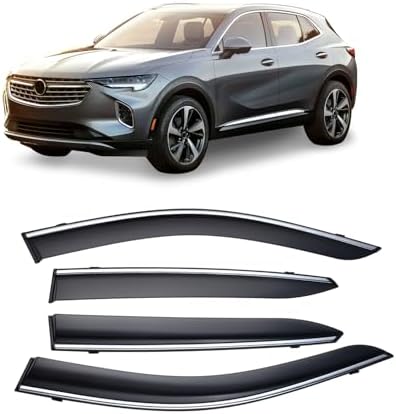 For nfnt Q50 2014-2021 Tnted Wndow Vsor Ran Sun Guard Vent