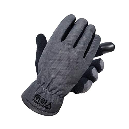 Thin Thermal Touchscreen Winter Gloves — Gray