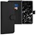 Produktbild kwmobile Hülle kompatibel mit Asus Zenfone Max Pro (M2) - Kunstleder Wallet Case mit Kartenfächern Stand in Schwarz