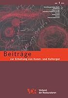 Vdr-Beitrage Zur Erhaltung Von Kunst- Und Kulturgut: Heft 1/2015 3795429757 Book Cover