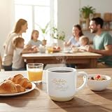 GRUSS & CO Tasse rund graviert, Motiv "Schön, dass es dich gibt"