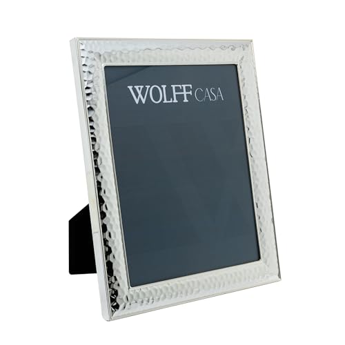 Porta-Retrato de Aço Prata 10cm x 15cm - Wolff