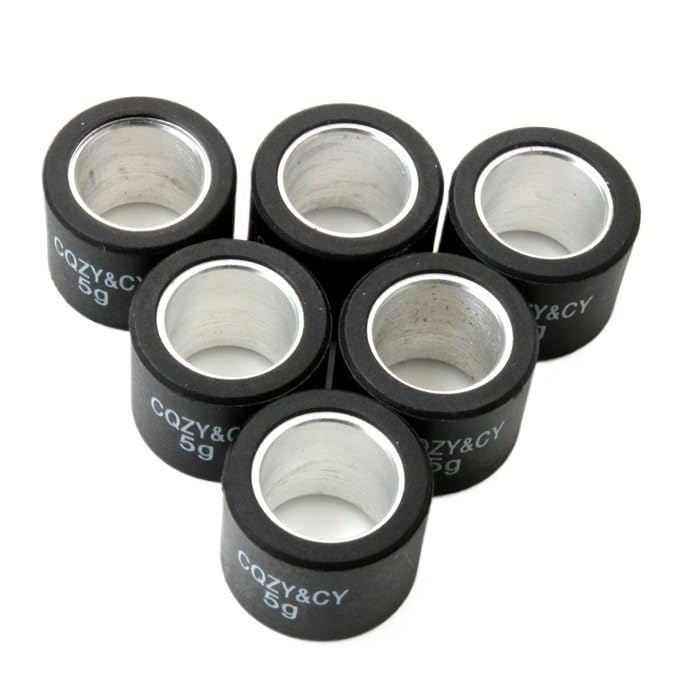 Rouleaux de course 19 x 15 mm ajustables pour variateur Aprilia 50