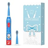 【Excelente calidad】 Para los niños, nunca lo tomamos a la ligera. El cepillo de dientes resistente al agua para todo el cuerpo puede funcionar perfectamente incluso cuando se ducha. La frecuencia de vibración del cepillo de dientes es de hasta 34000 con un ruido inferior a 50 decibeles. Está equipado con interfaz de carga USB, motor de suspensión magnética y batería de 400 mAh. Admite el cepillado durante 20 días con 6 horas de carga (2 veces al día, 2 minutos una vez).