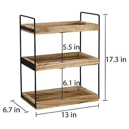 3 Tier Bathroom Counter Organizer, Counter Standing Rack Cosmetic Holder, Bathroom Countertop Organizer And Storage Shelf, Vanity Organizer Bathroom Counter Tray And Coffee Station Organizer #TOP5