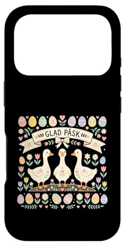 Glad Pask �X�E�F�[�f�� �C�[�X�^�[�K�`���E �t�̗� �X�}�z�P�[�X iPhone 17 Pro �p