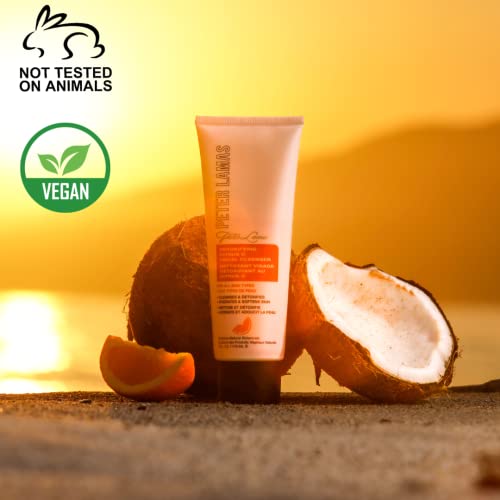 Peter Lamas Naturals Detoxifying Citrus C Facial Cleanser (4 Fl Oz) | Infused With Vitamin C And Beta Carotene | For Softer, Younger Looking Skin | Vegan And Gluten-Free #TOP3