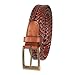 Dockers Men's Big-Tall 1 3/16 in. Glazed Top Braided Belt,tan, 52