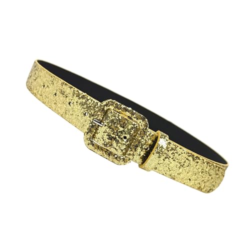 Sequins Designed Belt Decorative Waistband for Women Fashionable Waist Accessory for Parties Wear and Celebrations