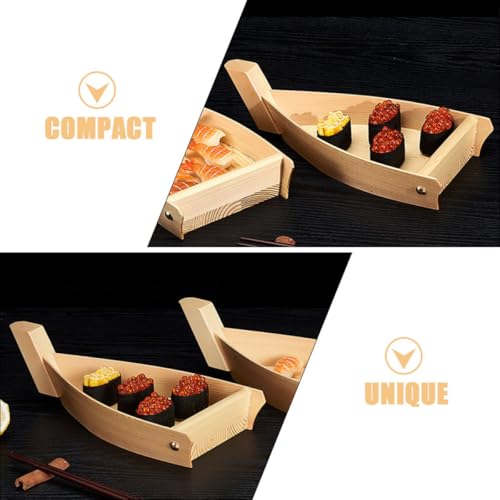 Bandeja para sushi estilo japonés 31 cm mediana miniatura 3