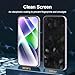 NEW'C 3 Pack Designed for iPhone 14 Plus, iPhone 13 Pro Max Screen Protector (6.7 inches),Tempered Glass with easy installation tool included,Case Friendly Ultra Resistant