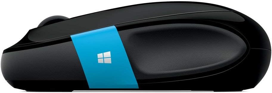Microsoft Sculpt Comfort Mouse - Black. Comfortable design, Customizable Windows Touch Tab, 4-Way Scrolling,Bluetooth Mouse for PC/Laptop/Desktop, works with Mac/Windows Computers : Electronics