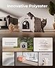 Apasiri Cat Beds for Indoor Cats: Innovative Polyester Fiber Cat House, Cat Bed Cave for Indoor Cats, Ultra-Strong Load-Bearing Capacity, Sturdy and Scratch-Resistant, Compatible with Heating Pads #1