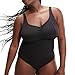Produktbild Speedo Damen Plus Size Solid Aquanite Badeanzug, Anthrazit, 46