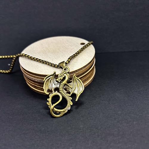 Mal Descendants Costume Descendants Accessories Maleficent Dragon Descendants Jewelry Necklace Measures 24 Inches Bronze3