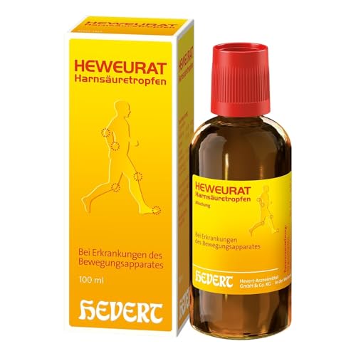 Heweurat Harnsäuretropfen bei Gicht und anderen rheumatischen Beschwerden 100 ml Lösung