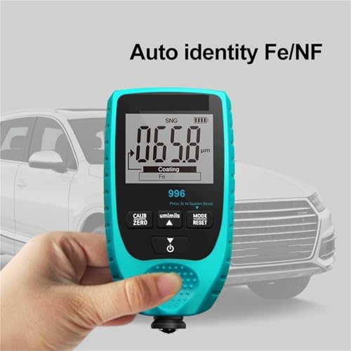 Thickness Gauge Calibrador Digital para Medición de Espesor de Pintura Automotriz miniatura 3