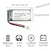 3,7V 400mAh Lipo-Akku 20C mit Molex-Stecker für RC-Flugzeuge, Mini-Drohnen, Quadcopter, Flugzeugmodelle, Akku mit 5-in-1-Ladegerät (5 Stück)