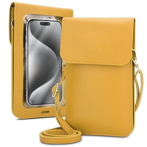 Cadorabo Etui pour téléphone Portable Compatible avec LG Optimus G Pro-Petit Sac à Main avec Compartiment et fenêtre, Sac à bandoulière pour Optimus G...