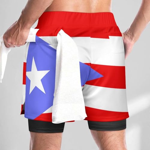 Mens Running Shorts Quick Dry Swim Trunks Athletic Workout Shorts for Men with Pockets2