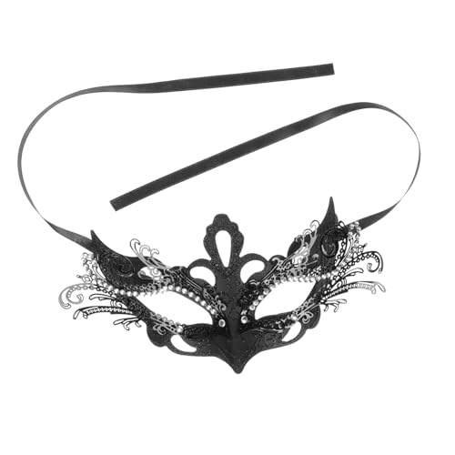 Photo de VALICLUD Masque De Carnaval Iron Eye Accessoire De Déguisement Pour Halloween Et Soirées Masquées Design Créatif Et Confortable Pour Fêtes Et Cosplays