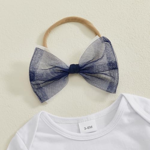 Newborn Baby Girl Fall Clothes Ice hockey Long Sleeve Romper Mesh Tutu Skirt Leg Warmer Headband Set2