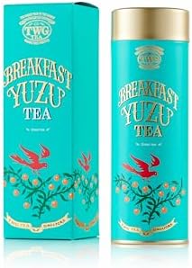 TWG Tea | Breakfast Yuzu Tea, Loose Leaf Green Tea Blend
