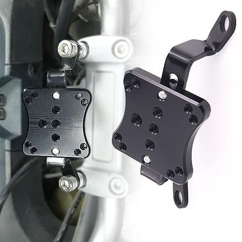 Support GPS Moto pour Aprilia Tuono V4 1100 de 2015 à 2021 Cadre Navigation Noir