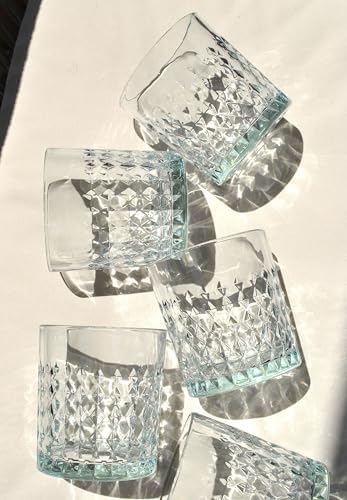 6'lı Cam Meşrubat Bardağı Su Kokteyl Soğuk Kahve Bardak 340 ml-İstiridye - Görsel 1