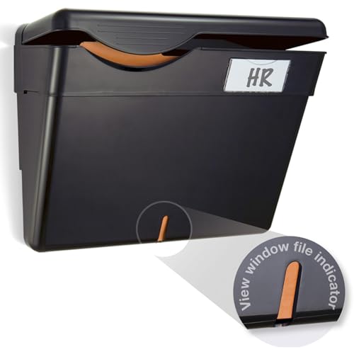Fichier mural avec housse Officemate noir pour optimiser le rangement de vos documents