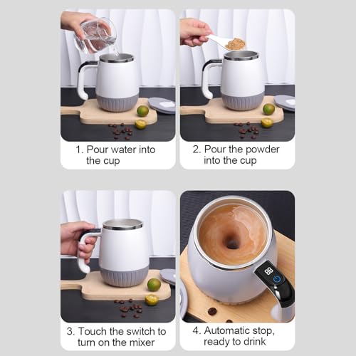 Mélangeur magnétique automatique pour café et thé à la maison - 8