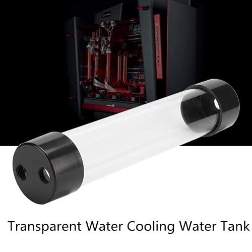 240Mm Water Cooling Water Tank Transparent Cylindrical Water Tank Cpu Cooling System With A 45 Mm Fiameter Tube Pc Water Cooling For Faster Heat Dissipation. #TOP3