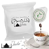 Capsulas Ecologicas ESE 44 mm Caffè Italiano Bocca Della Verità Cialde INDIA - de 100 cápsulas - compatible ESE dm 44 mm