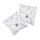 Emballage pour bijoux – cette pochette à bijoux est également idéale comme cadeau pour les mariages, les anniversaires et autres occasions spéciales. pochette pour boucles d'oreilles