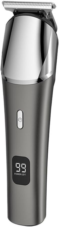 Electric Hair Clipper Set with Digital Display Charging Professional Oil Carving Push