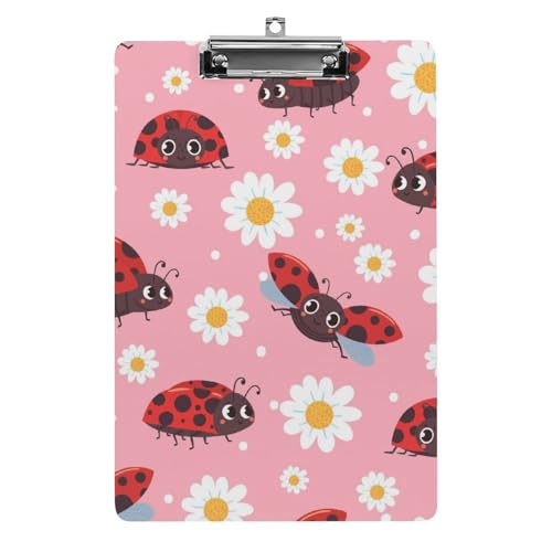 Porte-formulaires A4 et porte-documents original fleur de coccinelle