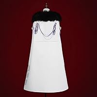 Vista 27 de Disfraz de cosplay de Fatui Harbingers, traje de Genshin Impact, traje de bufón y doctor gallo para hombre