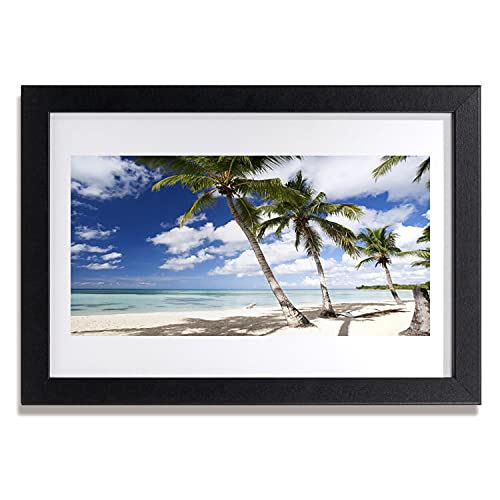 Cadre de murale paysage de palme de mer Tulup 30x20cm pour illuminer une chambre trop sombre