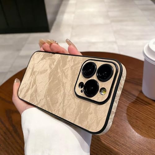 Coque iPhone 11 Pro Max antichoc rigide couleur or avec protection d'objectif photo intégrée