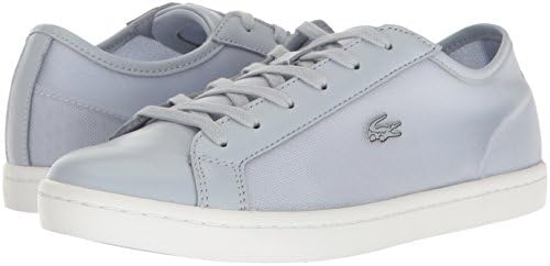Lacoste Women's Straightset 217 1 Shoe, Grey, 9 M US | Image 6