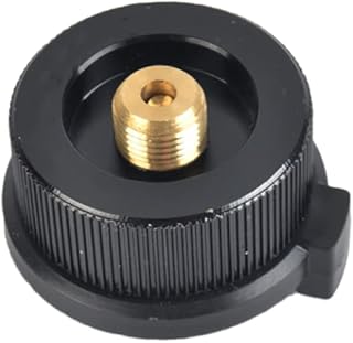 BESPORTBLE Fogão Externo Conector De Fogão Externo Adaptador De Garrafa De Gás Tipo Cabeça Conversão De Bico De Transferência Para Camping Piquenique Fogão Para Churrasco Adaptador De