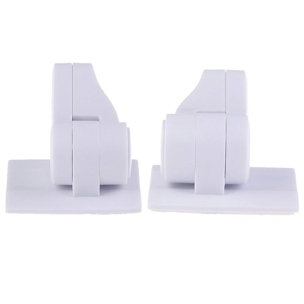 Ferramenta per Finestra 1Pcs Maniglia di plastica Bambino cassaforte di Sicurezza for Porte e finestre a ghigliottina Leva di bloccaggio di Sicurezza Sweep Fermo (Color : 10pcs)