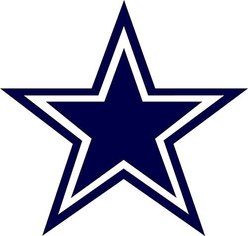 skyhighprint - Dallas Cowboys NFL Football Sport Decor Vinyl Print Sticker 12'' X 12''