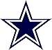skyhighprint - Dallas Cowboys NFL Football Sport Decor Vinyl Print Sticker 12'' X 12''