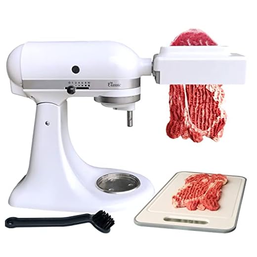 [Upgrade] Meat Tenderizer for All KitchenAid Household Stand Mixers- Mixers Accesssories Attachment [No More Jams,No More Break,Easier to clean]